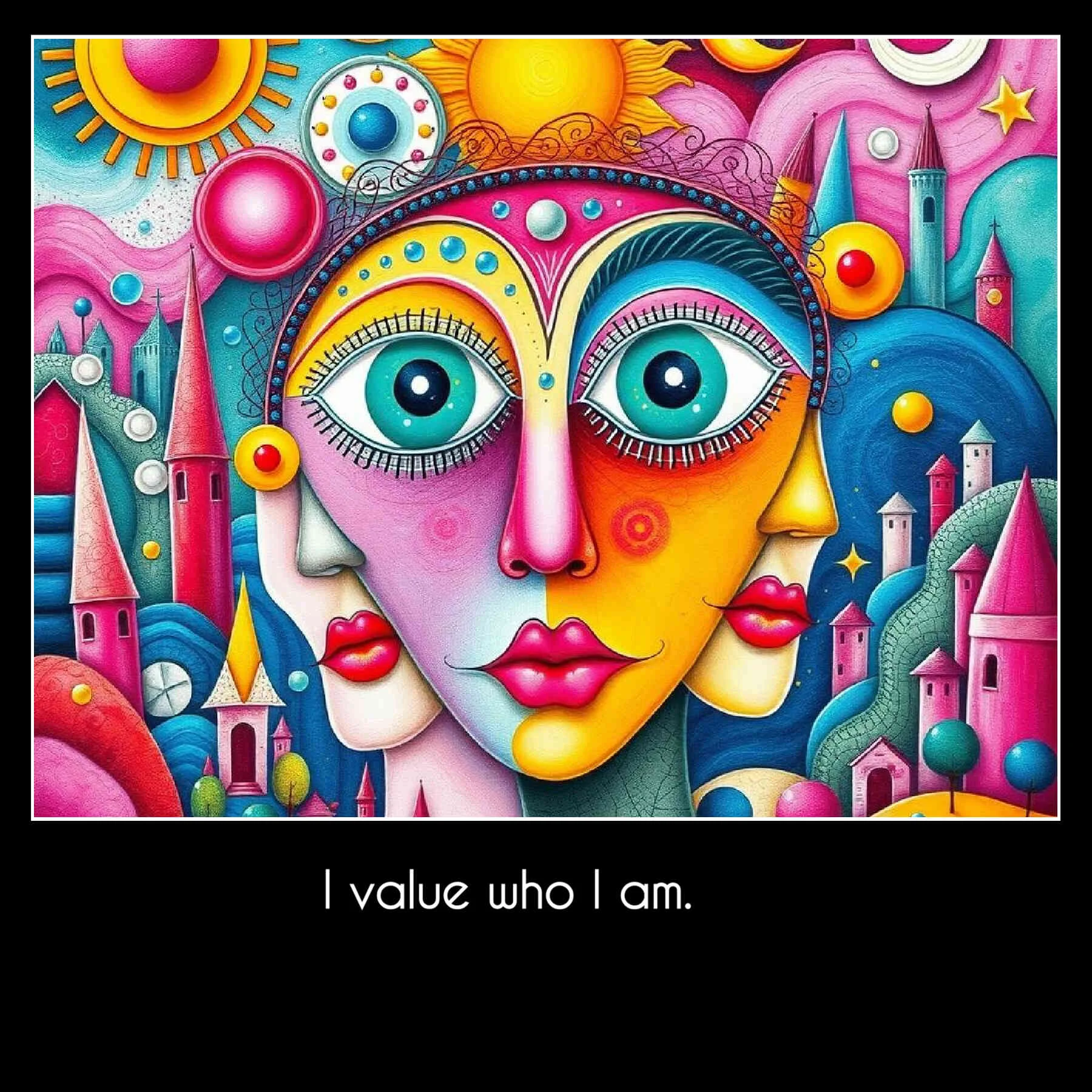 0508 Psychic affirmation for today: I value who I am.