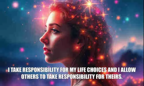 Psychic-June 23- Psychic june 23 I take responsibility for my life choices and I allow others to take responsibility for theirs.