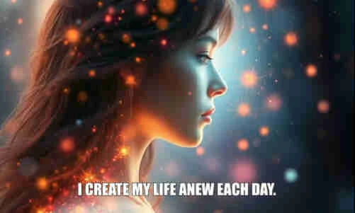 Psychic-March 22- Psychic march 22 I create my life anew each day.