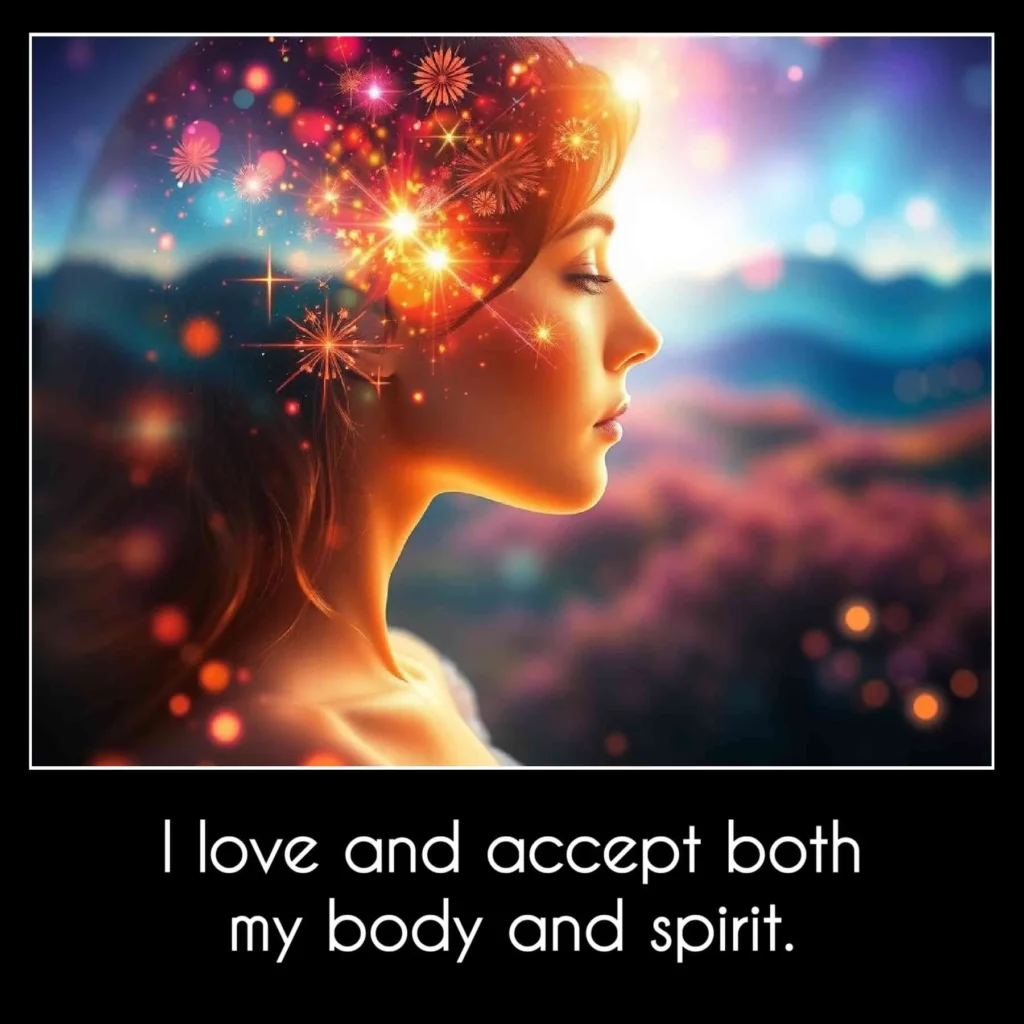 I love and accept both my body and spirit.