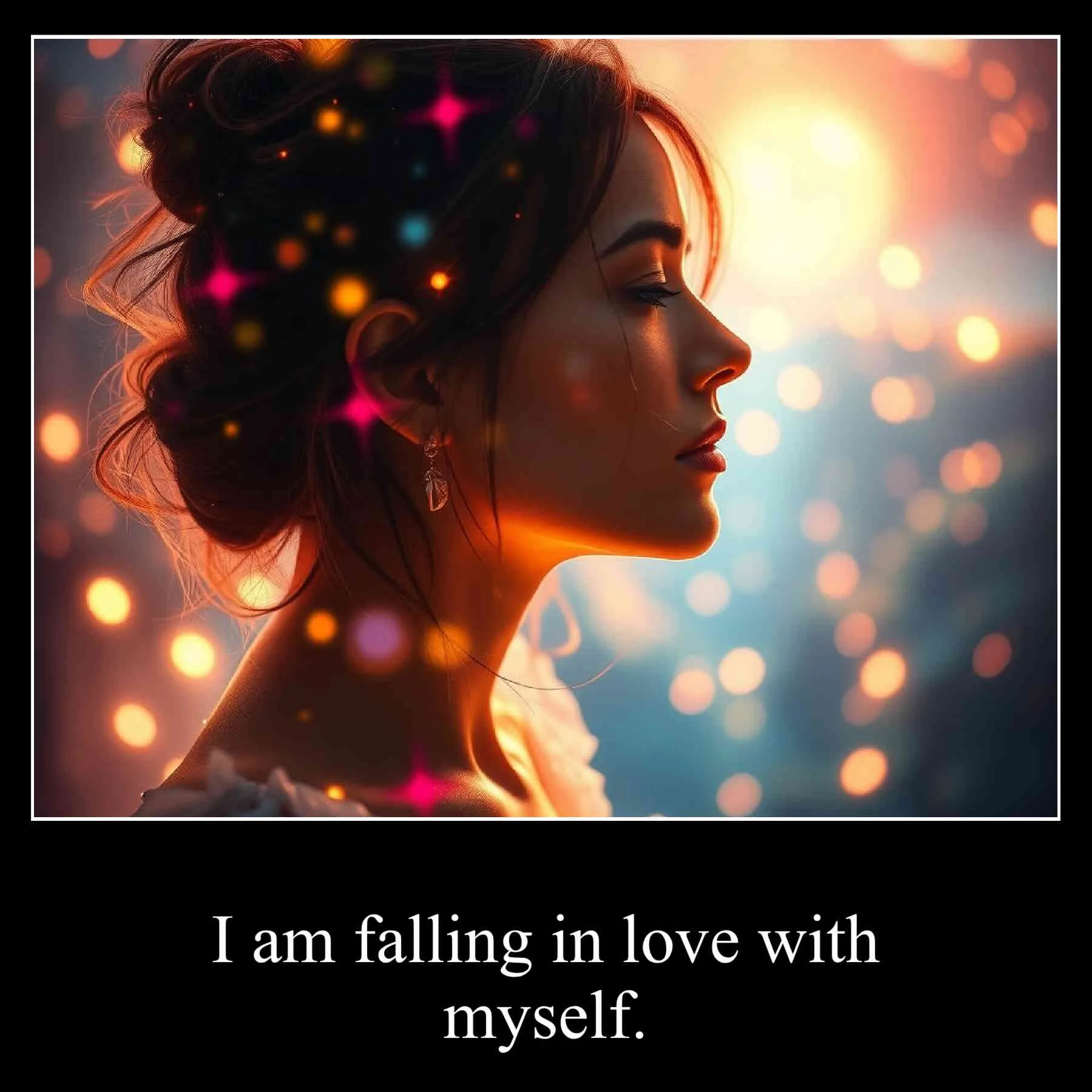 February14 I am falling in love with myself.
