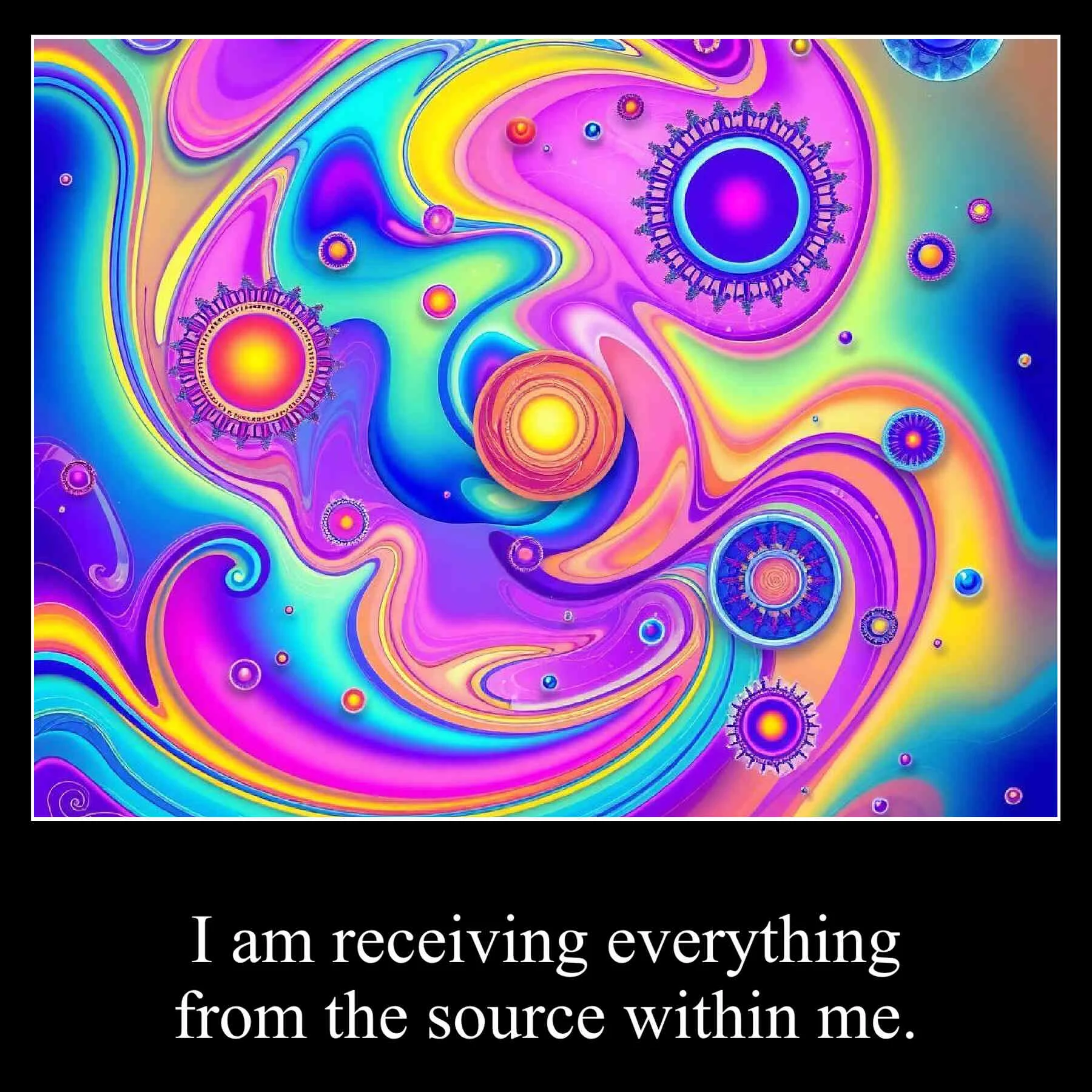 February15 I am receiving everything from the source within me.