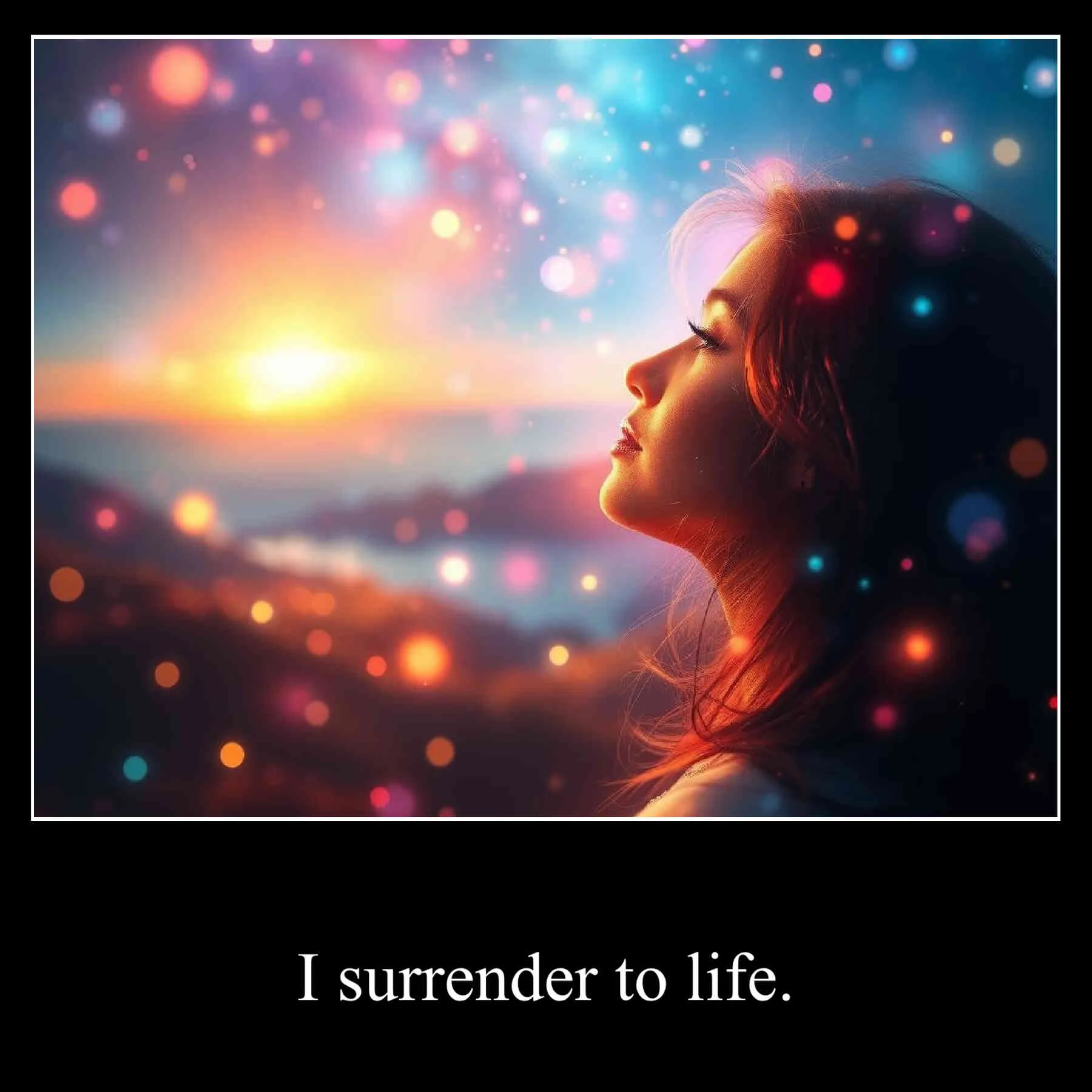 February17 I surrender to life.