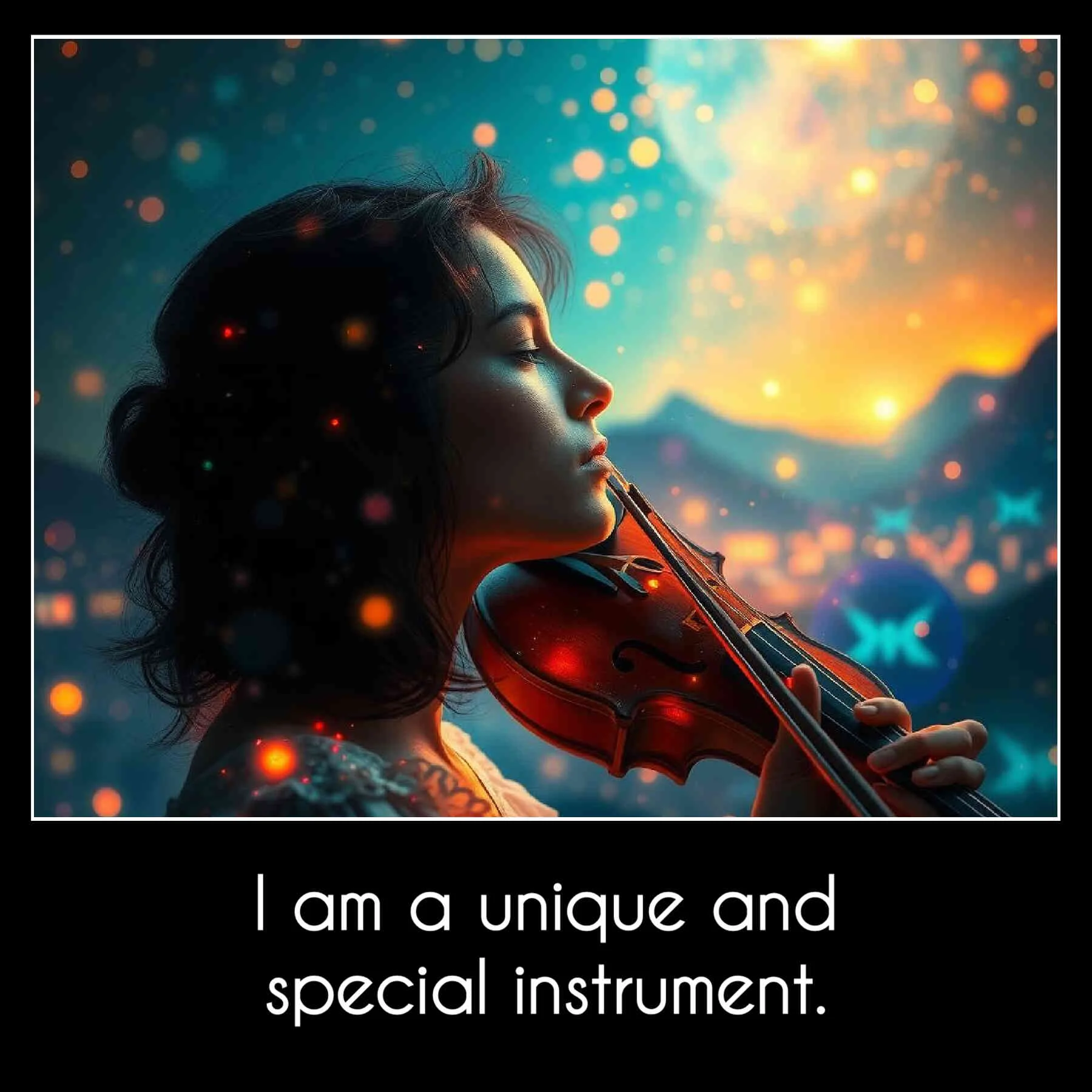 February23 I am a unique and special instrument.