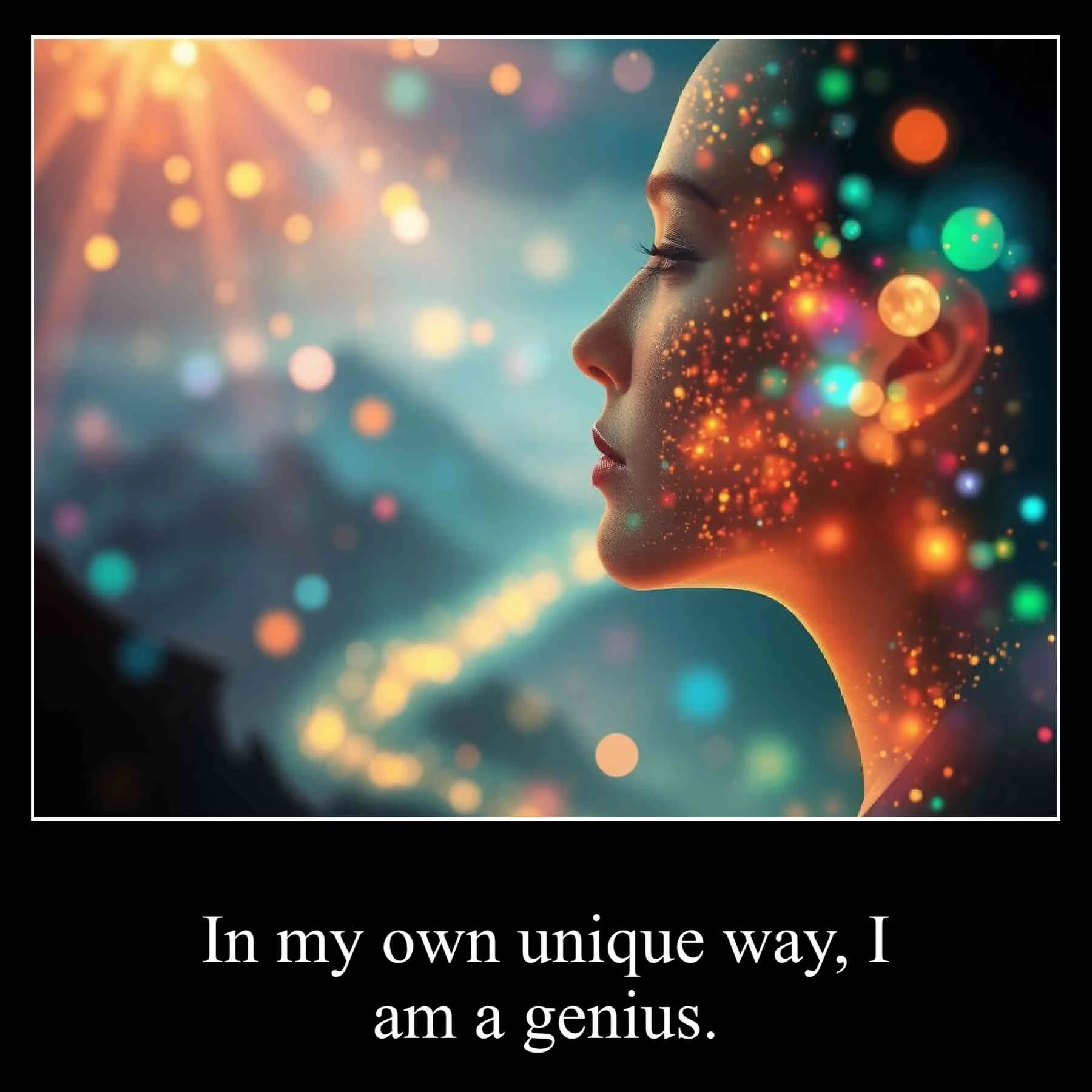 February9 n my own unique way, I am a genius.