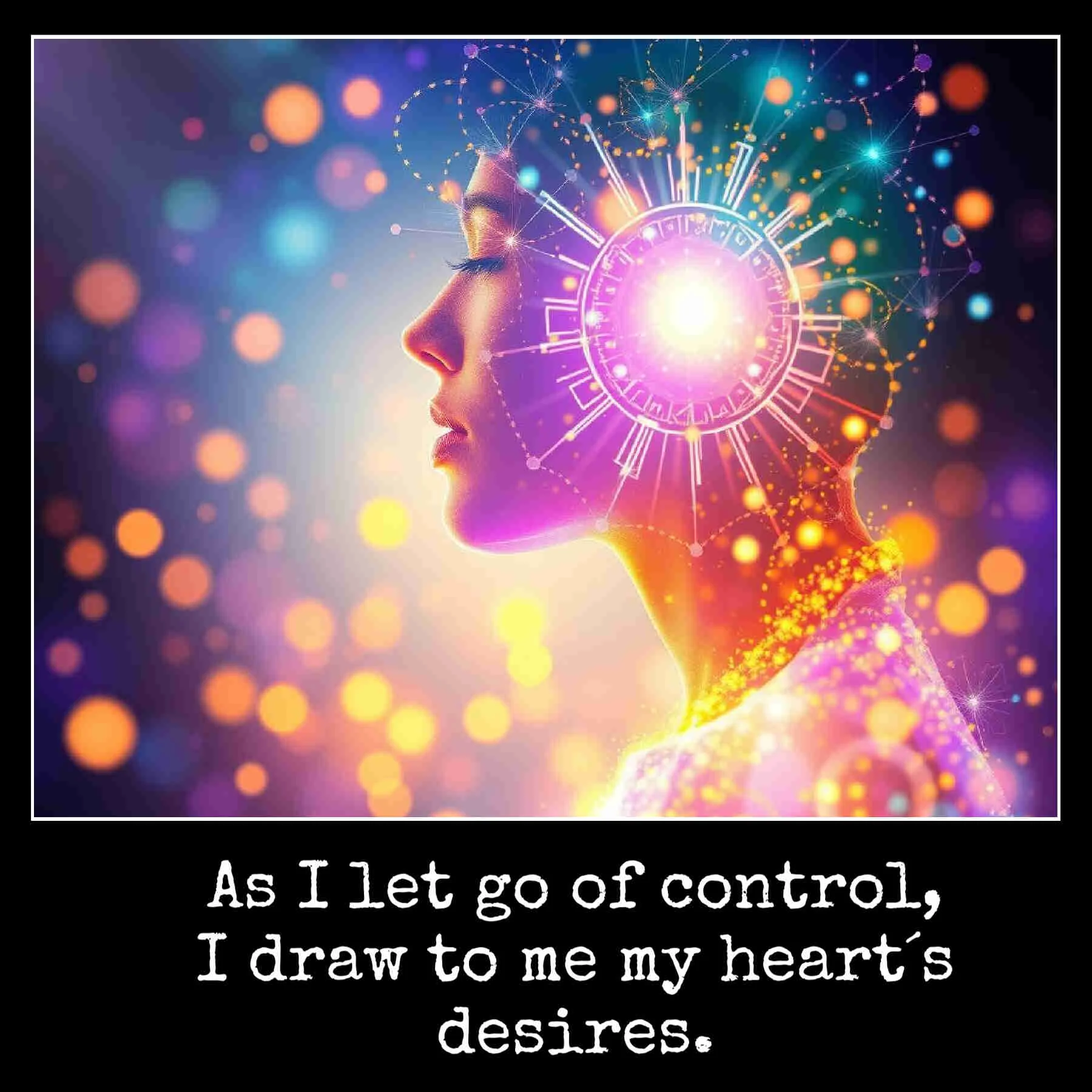 June 3 June 3 As I let go of control, I draw to me my heart´s desires.