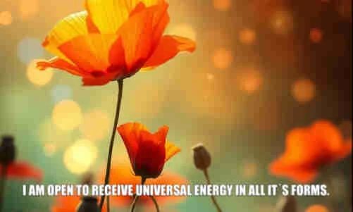 June10 June10 Stay Open To That Flow Sometimes when we find ourselves fearful, insecure, worried, or believing in scarcity, we cut off the wonderful flow of energy from the universe. The abundant energy of the universe flows to us in many forms: love, affection, appreciation, money, material possessions, and friendship, to name a few. It is important to keep our consciousness open to receiving all the blessings the universe has for us. I am open to receive universal energy in all it´s forms. Learn how to develop your psychic abilities! Get a Psychic Reading Feel free to share on FB: https://facebook.com/psychicmediumhealer #Psychic #PsychicHealing #PsychicDistanceHealing