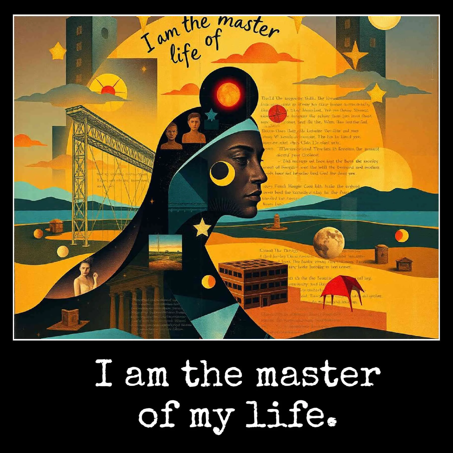 May 15 May 15 I am the master of my life.