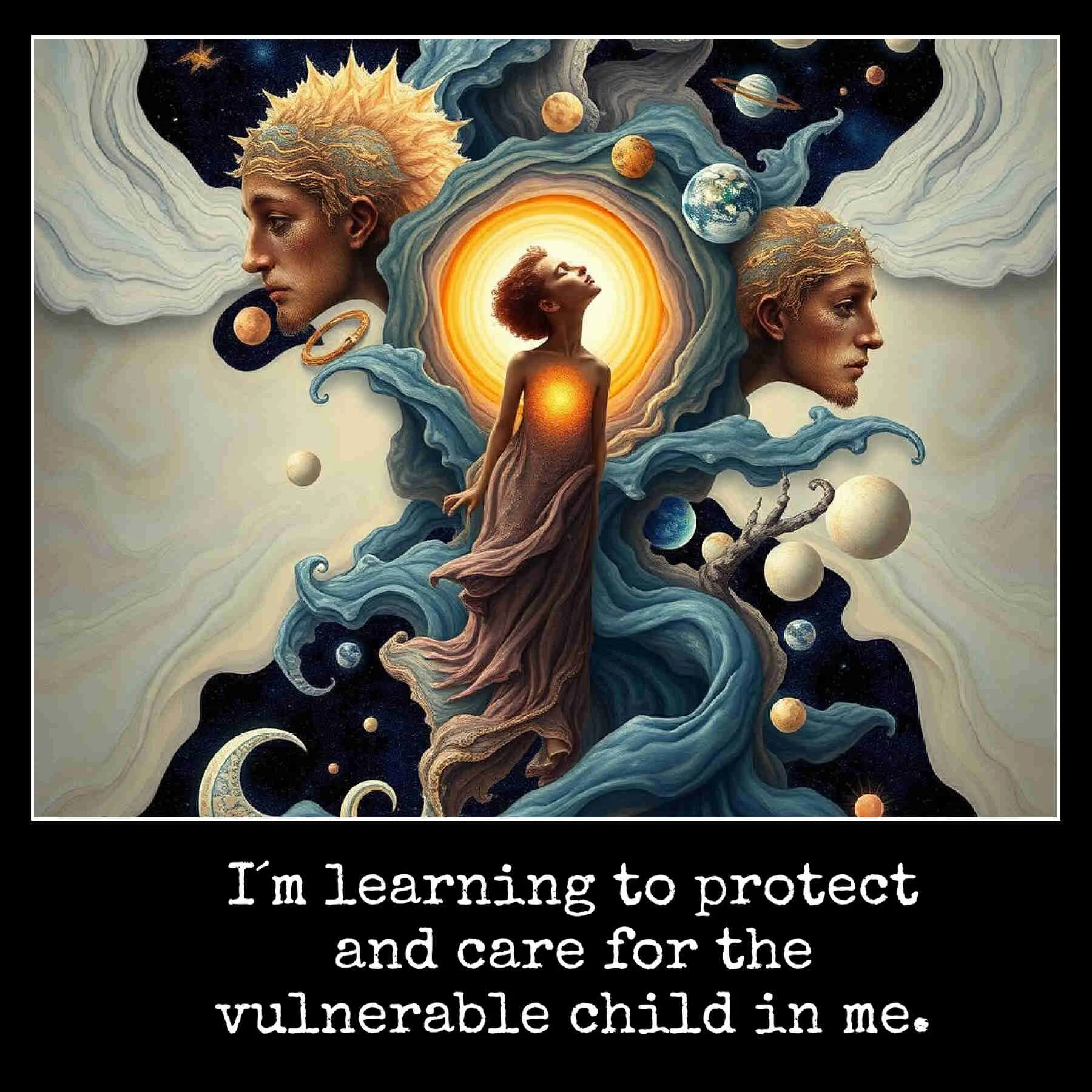 May 18 Psychic: May 18, I´m learning to protect and care for the vulnerable child in me.