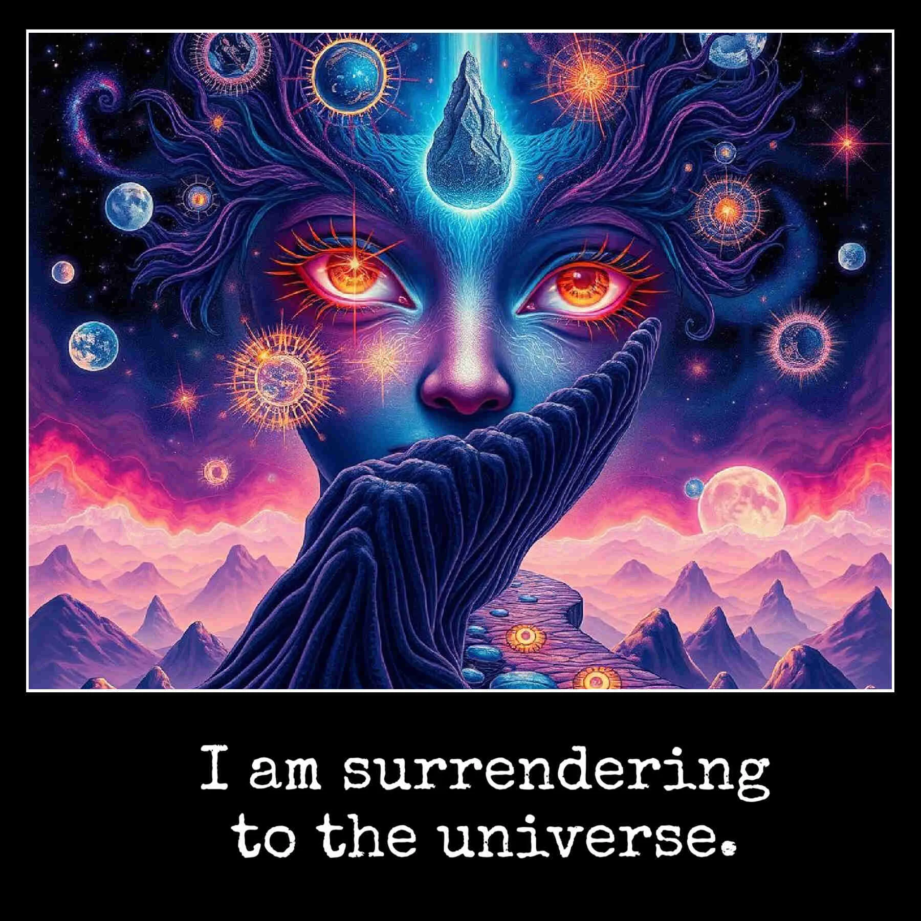 May 21 May 21 I am surrendering to the universe.