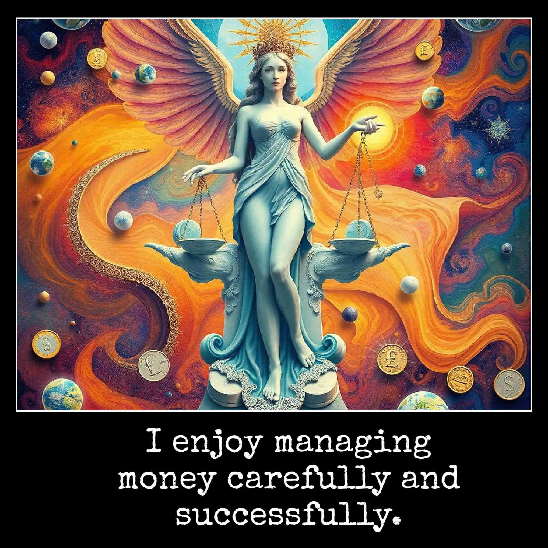 May 24 May 24 I enjoy managing money carefully and successfully.