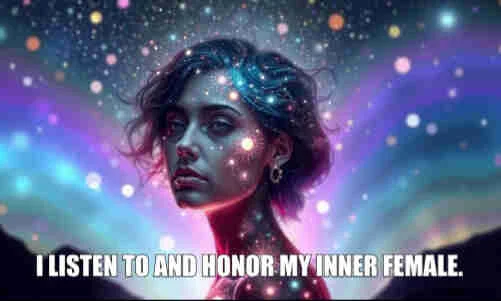 Psychic – April 2- Psychic april 2 I listen to and honor my inner female.