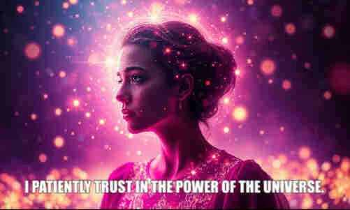 Psychic-March 29 Psychic march 29 I patiently trust in the power of the universe.