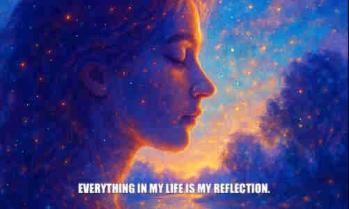 psychic november 2 psychic november No accidents I assume that everything in my life is my reflection, my creation; there are no accidents or events that are unrelated to me. If I see or feel something, if it has any impact on me, then my soul has attracted or created it to show me something. If it didn’t mirror some part of myself, I wouldn’t even be able to see it. All the people in my life are reflections of the various characters and energies that live inside of me. Everything in my life is my reflection.
